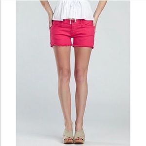 Lucky Brand Pink Riley Cut Off Shorts